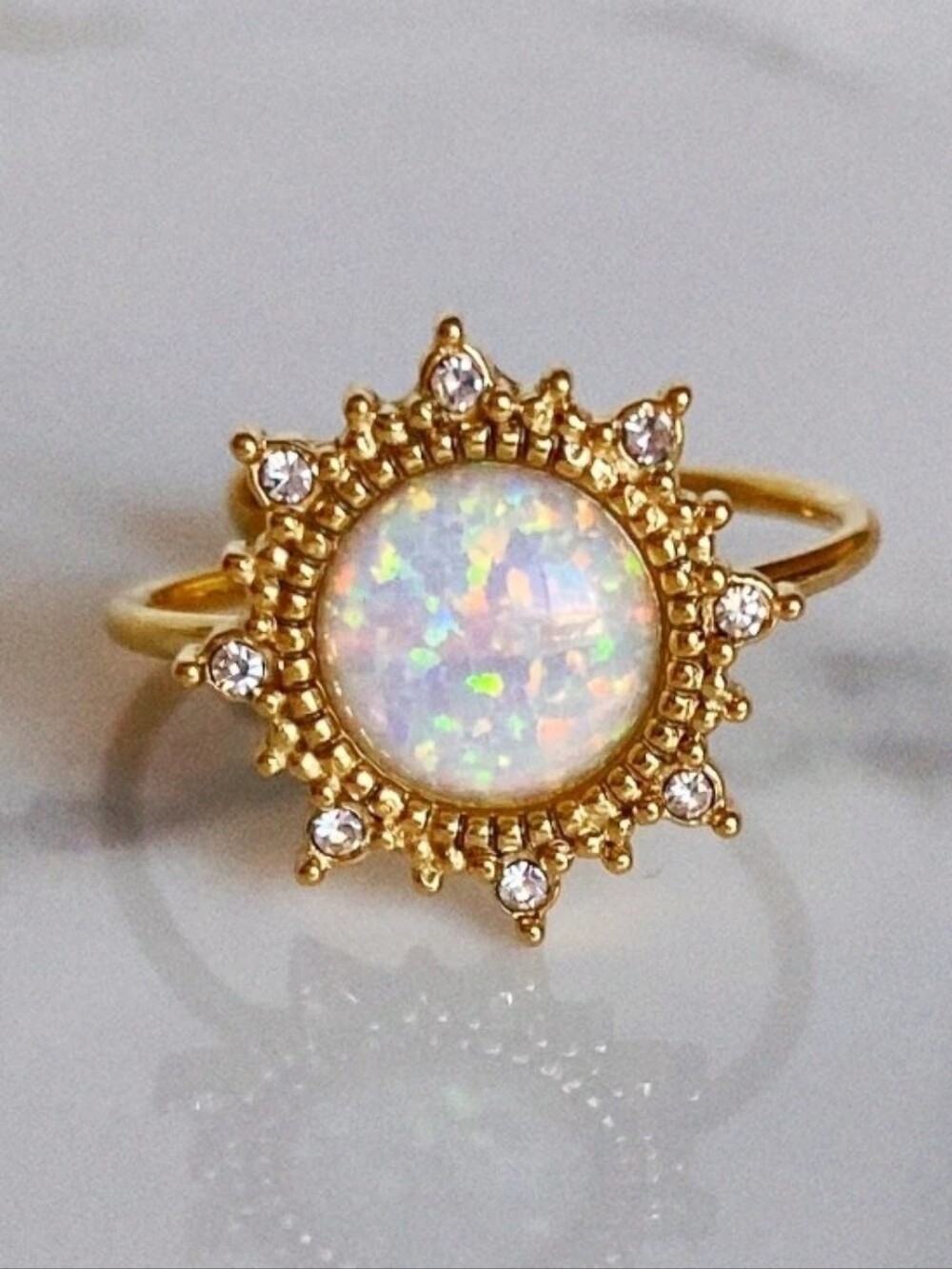Opalite Make Your Own Sunlight Ring